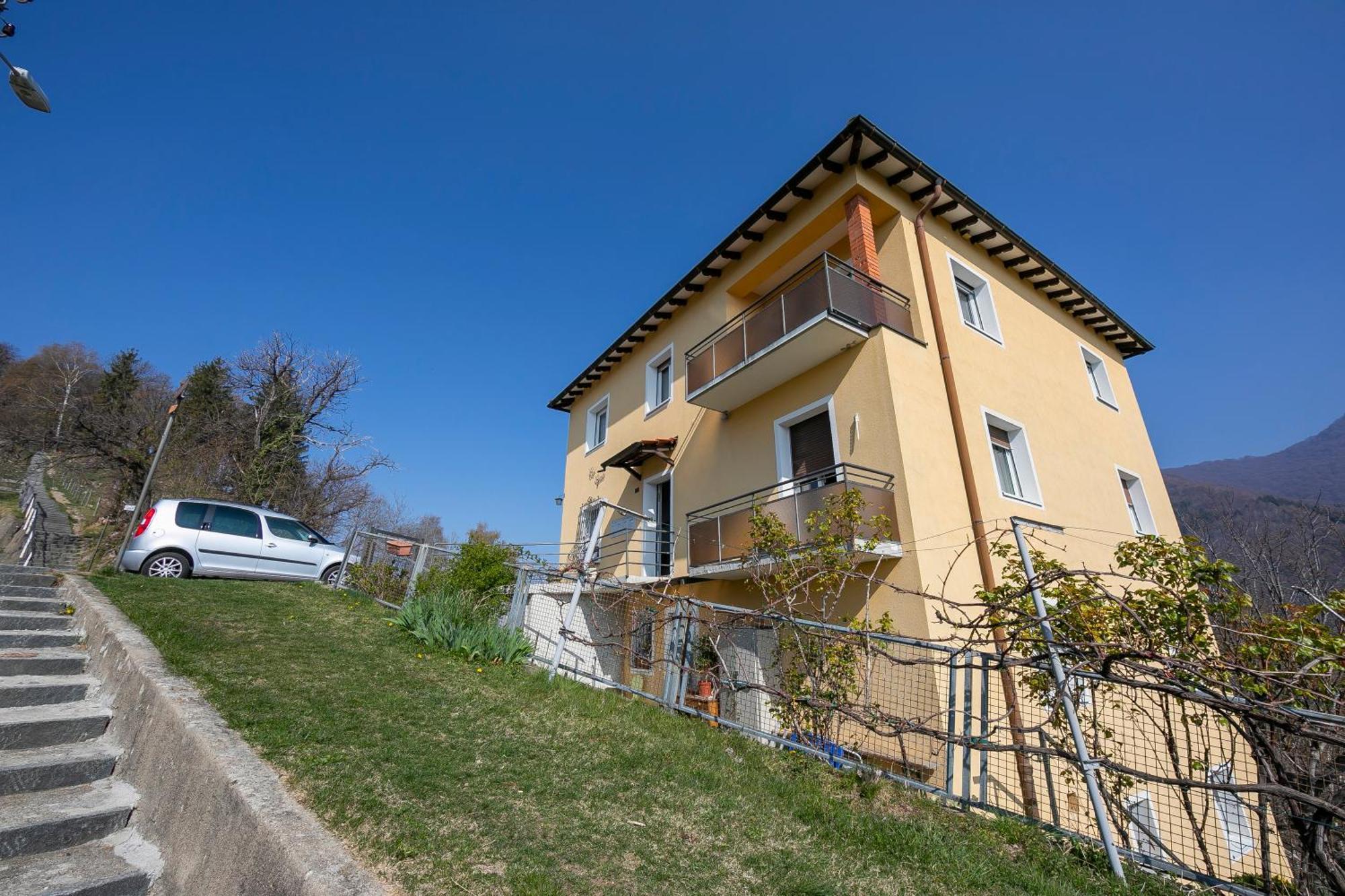 Ca' Gina Panoramica - Monte Bre - Happy Rentals Lugano Eksteriør bilde
