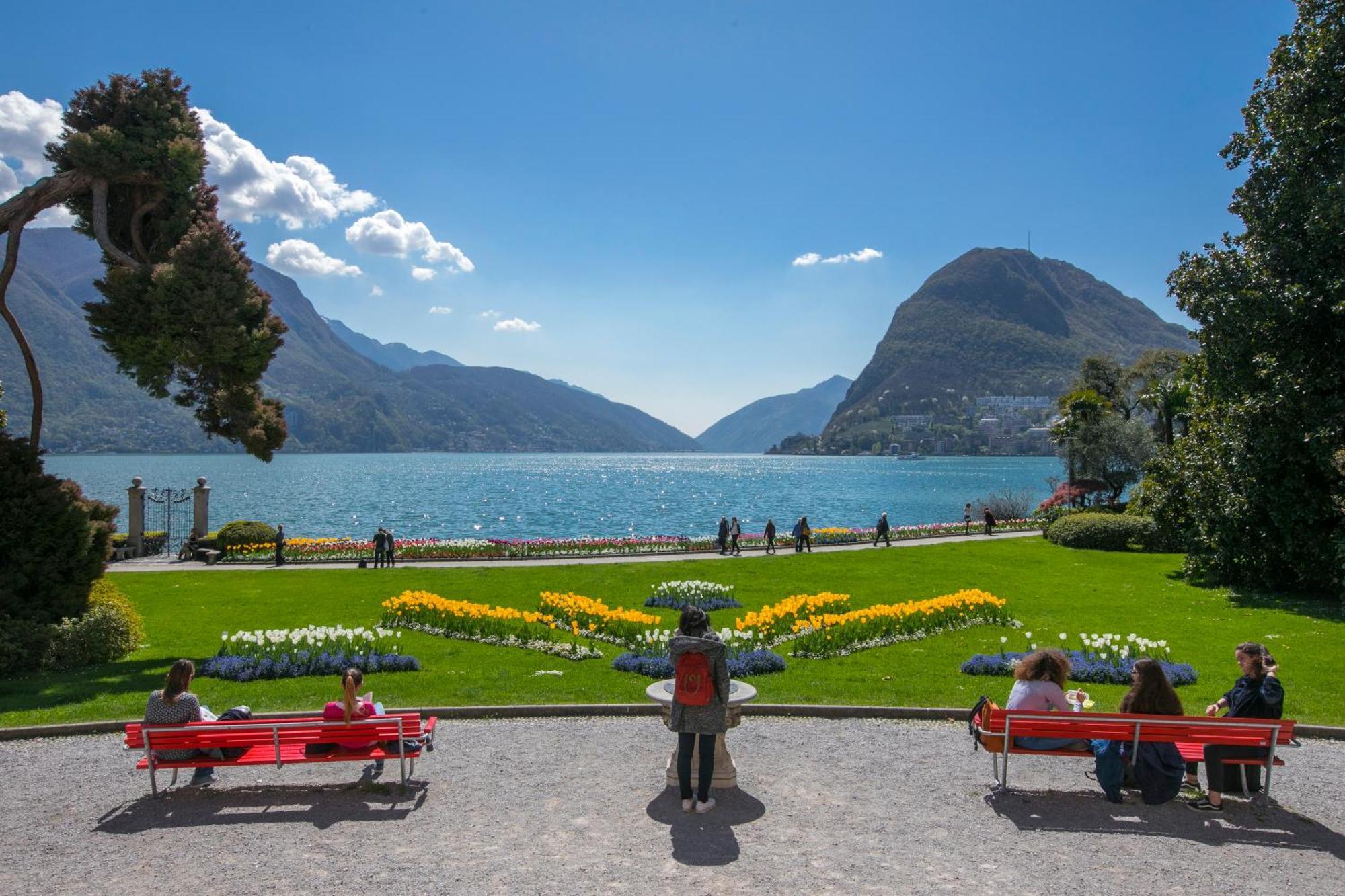 Ca' Gina Panoramica Leilighet Lugano Eksteriør bilde